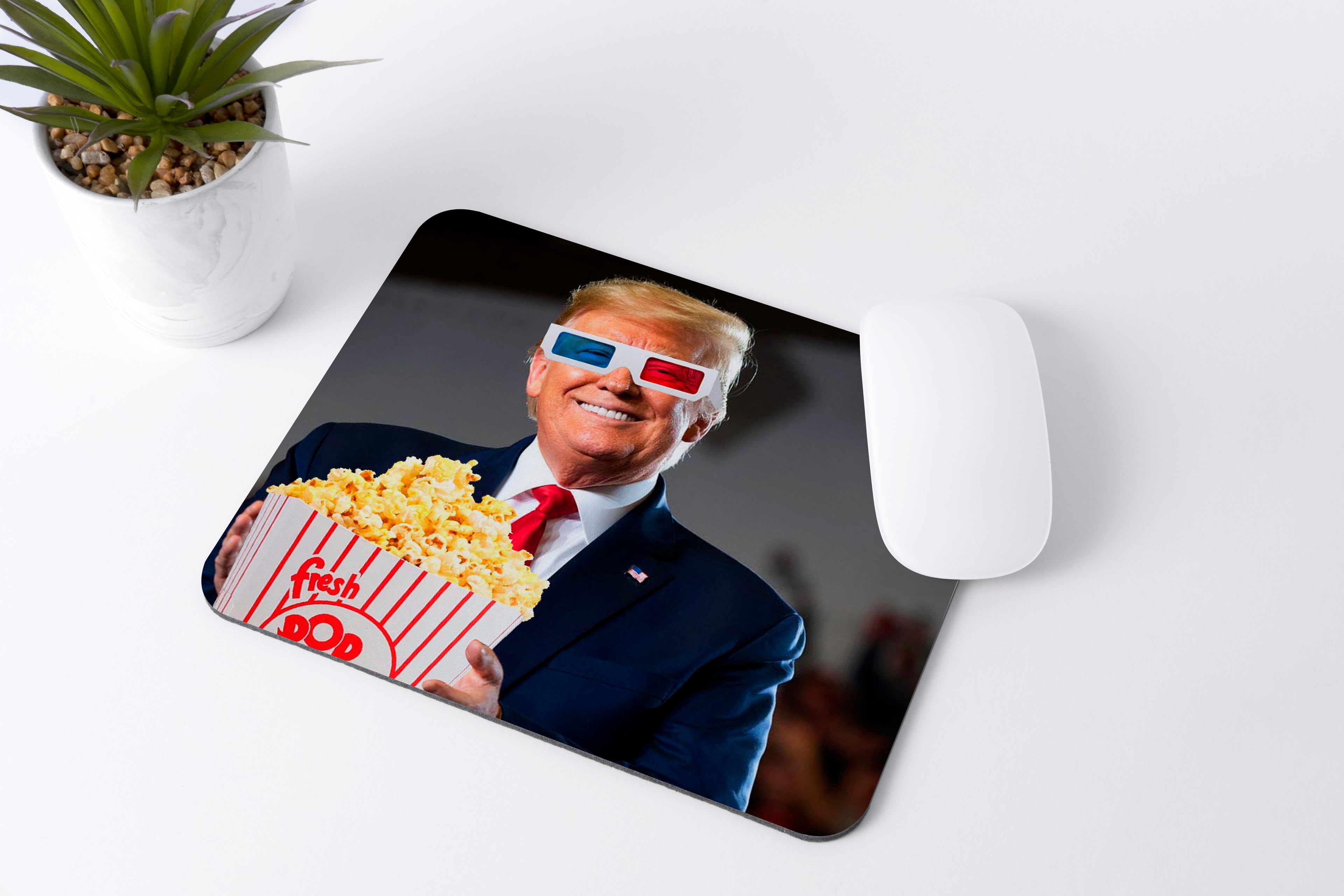 Mousepad Trump 3D Popcorn