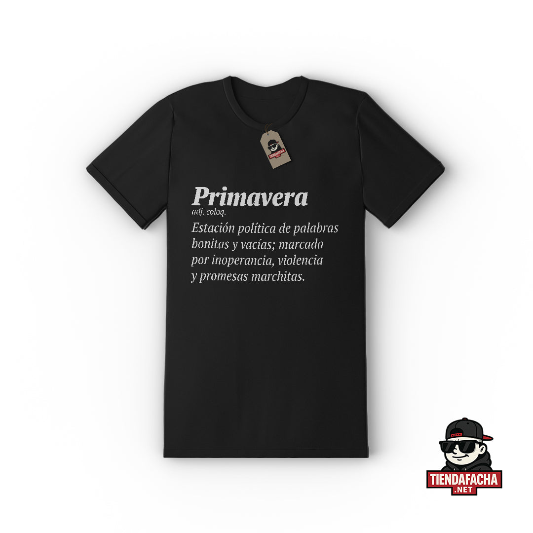 Playera “Primavera” – Diccionario Facho